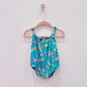 Posh Peanut Spaghetti Strap Bubble Romper Size 3-6 Months